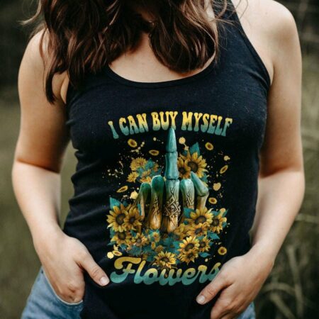 I CAN BUY MYSELF FLOWERS ALL OVER PRINT - TLNZ1603231