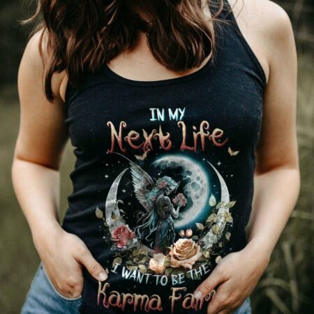 KARMA FAIRY SKULL MOON ROSES ALL OVER PRINT - TLTW2702233