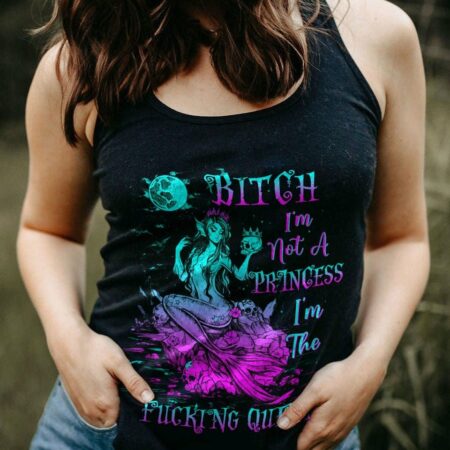 I'M THE F QUEEN MERMAID ALL OVER PRINT - TLTW1703233