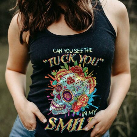 CAN YOU SEE THE F YOU SKULL ALL OVER PRINT - TLTR2303233