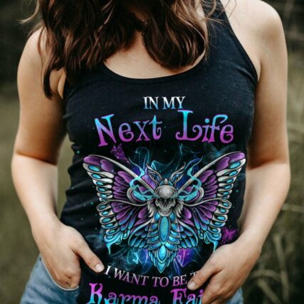 KARMA FAIRY SKULL ALL OVER PRINT - YHHG0702231