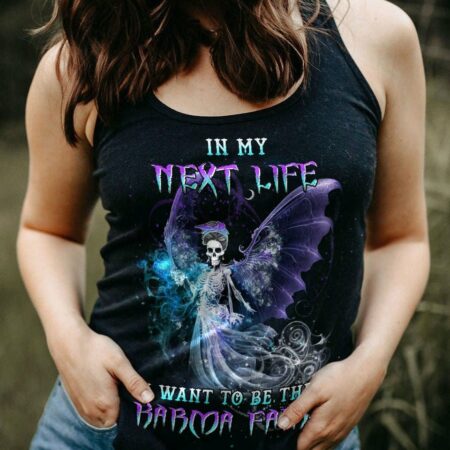 KARMA FAIRY SKULL ALL OVER PRINT - YHHN2702234