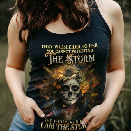 I AM THE STORM SUGAR SKULL ALL OVER PRINT - YHHG2702231