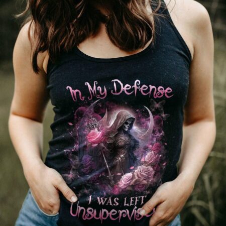 IN MY DEFENSE I WAS LEFT UNSUPERVISED ALL OVER PRINT - YHHG0603231