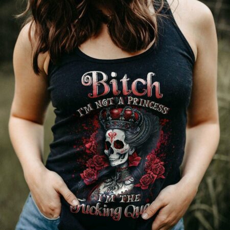 I'M THE F QUEEN SKULL ALL OVER PRINT - YHLN2203233