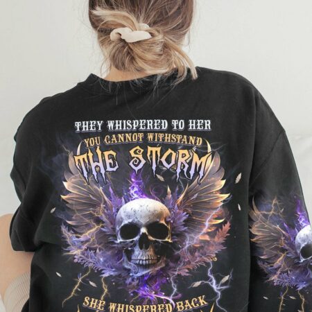 I AM THE STORM SKULL WINGS ALL OVER PRINT - TLTM0802233