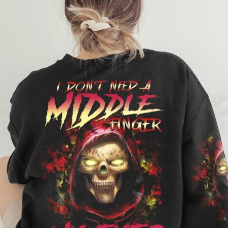 I DON'T NEED A M FINGER REAPER ALL OVER PRINT - TLTR3101231