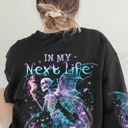 KARMA FAIRY SKULL SKELETON ALL OVER PRINT - YHHG2302234