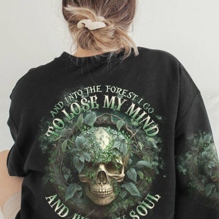 AND INTO THE FOREST I GO SKULL ALL OVER PRINT - TLTR1704231
