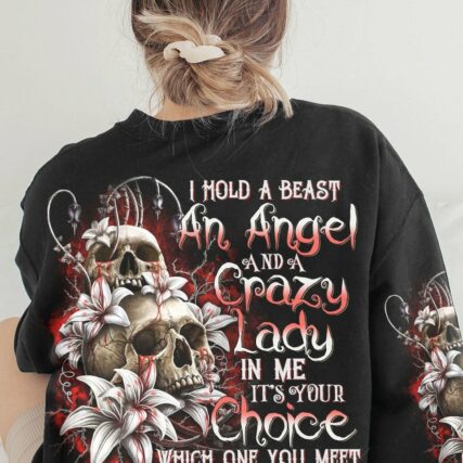 I HOLD A BEAST AN ANGEL ALL OVER PRINT - YHDU3103231