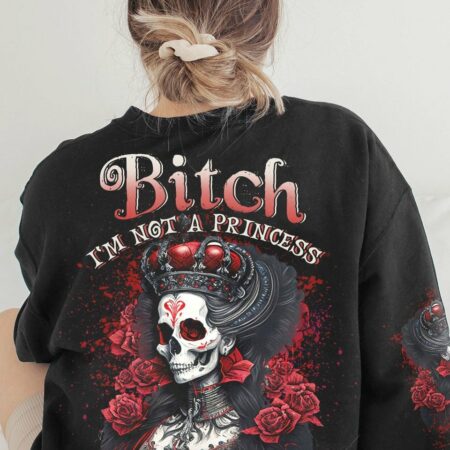 I'M THE F QUEEN SKULL ALL OVER PRINT - YHLN2203233