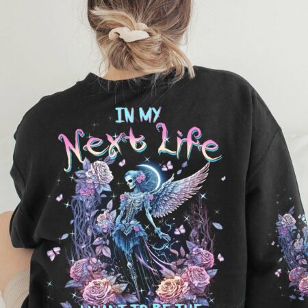 KARMA FAIRY SKULL SKELETON WINGS ALL OVER PRINT - TLTW0702231