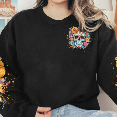 GO AHEAD UNDERESTIMATE ME FLOWER ALL OVER PRINT - YHHG1304233