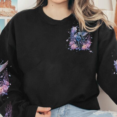 KARMA FAIRY SKULL SKELETON WINGS ALL OVER PRINT - TLTW0702231