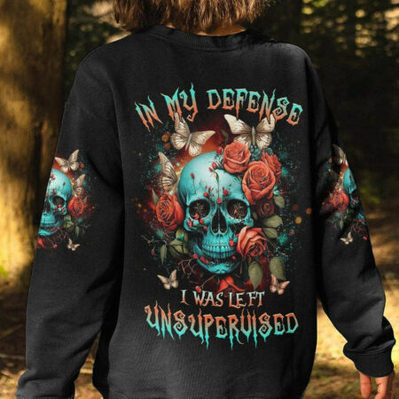 IN MY DEFENSE I WAS LEFT UNSUPERVISED ALL OVER PRINT - YHHG1404232