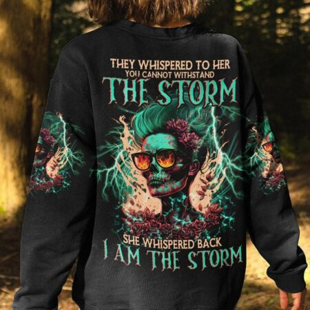 I AM THE STORM SKULL GIRL ALL OVER PRINT - TLNO0604232