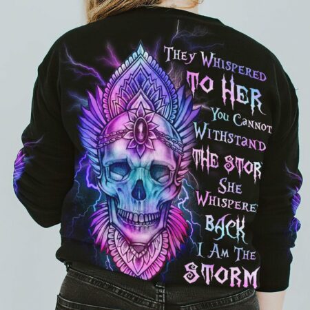 I AM THE STORM SKULL TATTOOS ALL OVER PRINT - YHLN2102231