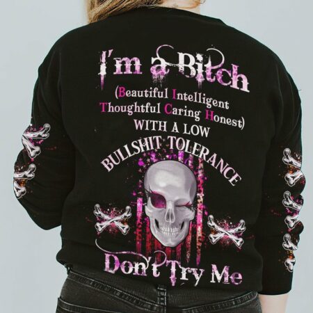 I'M A B DON'T TRY ME ALL OVER PRINT - YHHG0802231