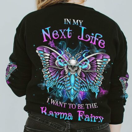 KARMA FAIRY SKULL ALL OVER PRINT - YHHG0702231
