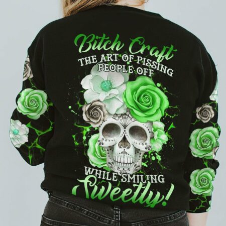 B CRAFT ROSE SKULL ALL OVER PRINT - TLTR1301231