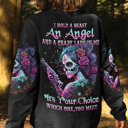 I HOLD A BEAST AN ANGEL ALL OVER PRINT - YHHN1703231