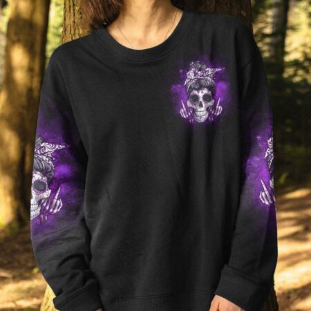 DON'T LIKE MY ATTITUDE SKULL ALL OVER PRINT - YHLN2203231