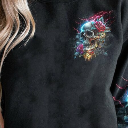 I AM THE STORM SKULL ROSE ALL OVER PRINT - YHHN1002231