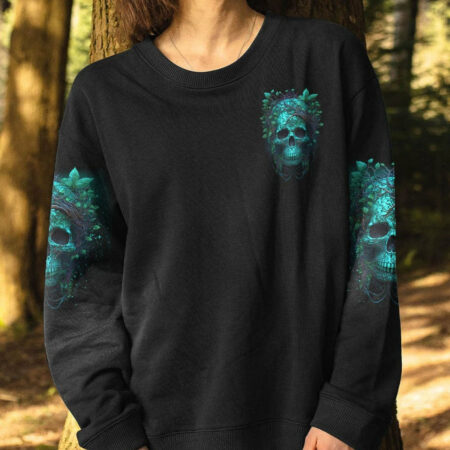 AND INTO THE FOREST I GO SKULL ALL OVER PRINT - TLNO1704231