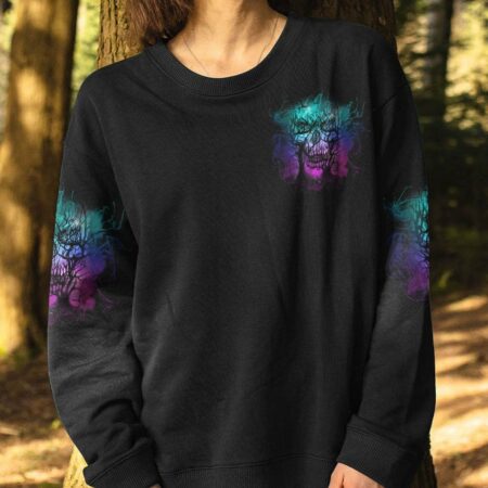 HELLO DARKNESS MY OLD FRIEND SKULL ALL OVER PRINT - YHHG0504231