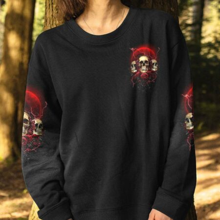 I AM THE STORM SKULL ROSES ALL OVER PRINT - TLTW0203234