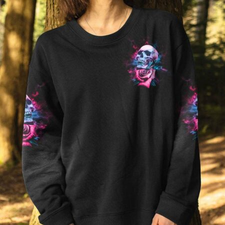 I AM THE STORM ROSE SKULL ALL OVER PRINT - YHHG2702232