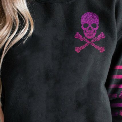 CAN YOU SEE THE F YOU SKULL ROSE ALL OVER PRINT - TLNZ0302231