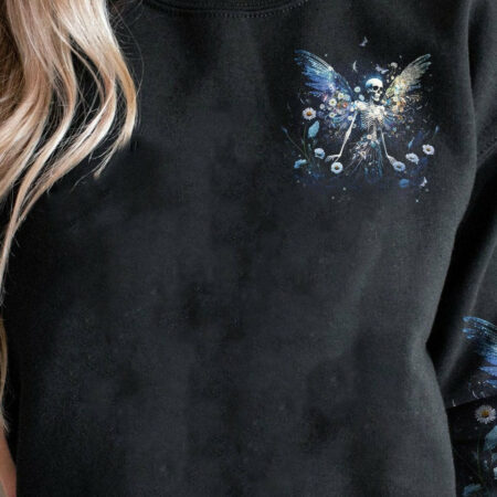KARMA FAIRY SKELETON DAISY ALL OVER PRINT - TLTW2102235
