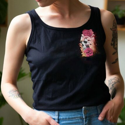 IF YOU THINK I'M A B ROSE SKULL ALL OVER PRINT - YHDU3103234