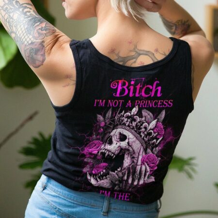 I'M THE F QUEEN SUGAR SKULL ALL OVER PRINT - YHDU2403231