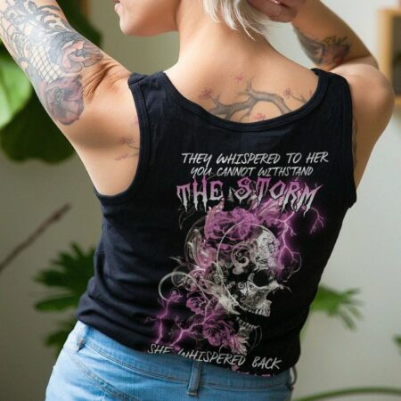 I AM THE STORM FLOWER SKULL ALL OVER PRINT - TLTR0802232
