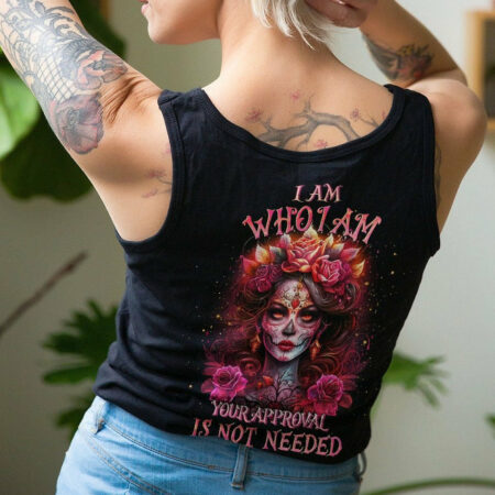 I AM WHO I AM SKULL ALL OVER PRINT - YHDU1204234