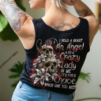 I HOLD A BEAST AN ANGEL ALL OVER PRINT - YHDU3103231