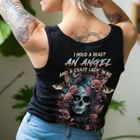 I HOLD A BEAST AN ANGEL ALL OVER PRINT - YHHN0103232