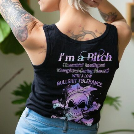 I'M A B DON'T TRY ME HOLO ALL OVER PRINT - YHHN0202232