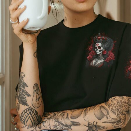 I'M THE F QUEEN SKULL ALL OVER PRINT - YHLN2203233