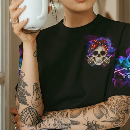 CRAZY GRANDMA SKULL ALL OVER PRINT - YHHG2202234