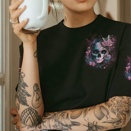 CRAZY GRANDMA SUGAR SKULL ALL OVER PRINT - YHLN2802234