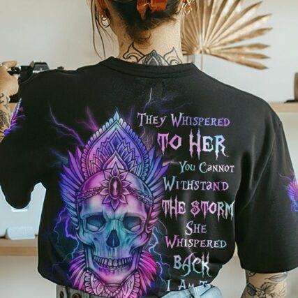 I AM THE STORM SKULL TATTOOS ALL OVER PRINT - YHLN2102231