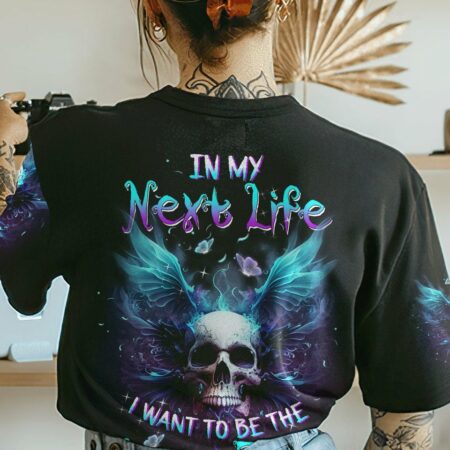 KARMA FAIRY SKULL ALL OVER PRINT - TLTW0802235