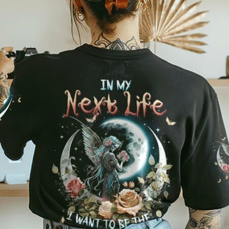 KARMA FAIRY SKULL MOON ROSES ALL OVER PRINT - TLTW2702233