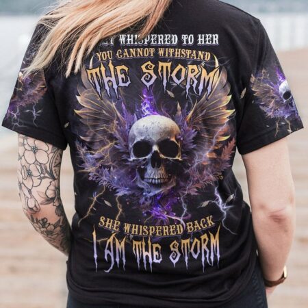 I AM THE STORM SKULL WINGS ALL OVER PRINT - TLTM0802233