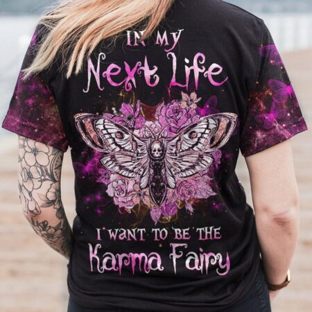 KARMA FAIRY SKULL ALL OVER PRINT - YHHG1301234