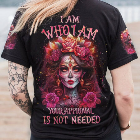 I AM WHO I AM SKULL ALL OVER PRINT - YHDU1204234
