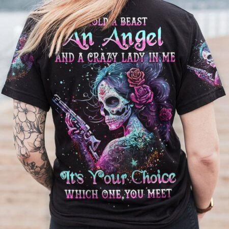 I HOLD A BEAST AN ANGEL ALL OVER PRINT - YHHN1703231